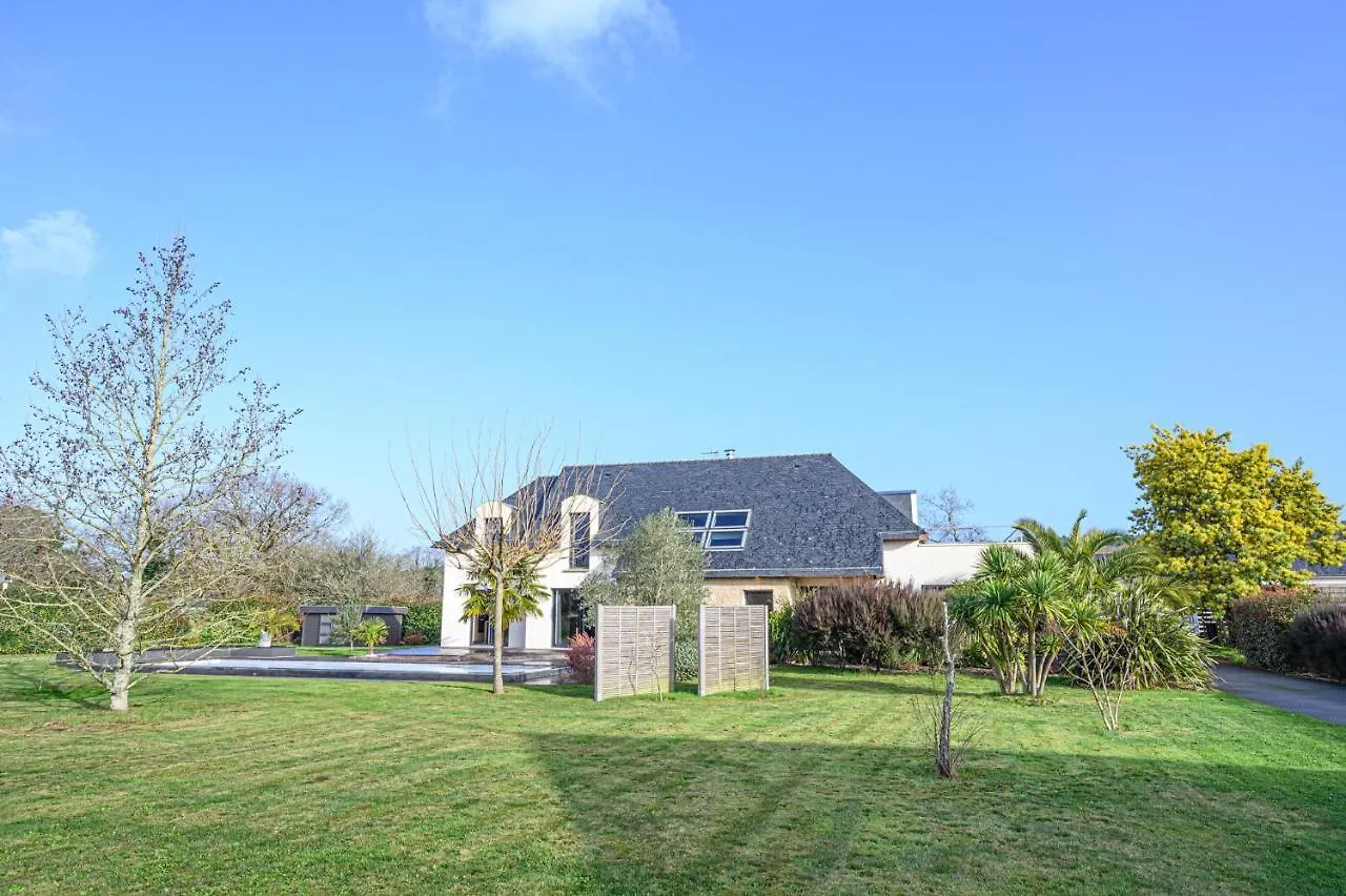 Le Hameau De Bizole - Magnifique Maison Contemporaine Avec Piscine Chauffee Saint-Nolff